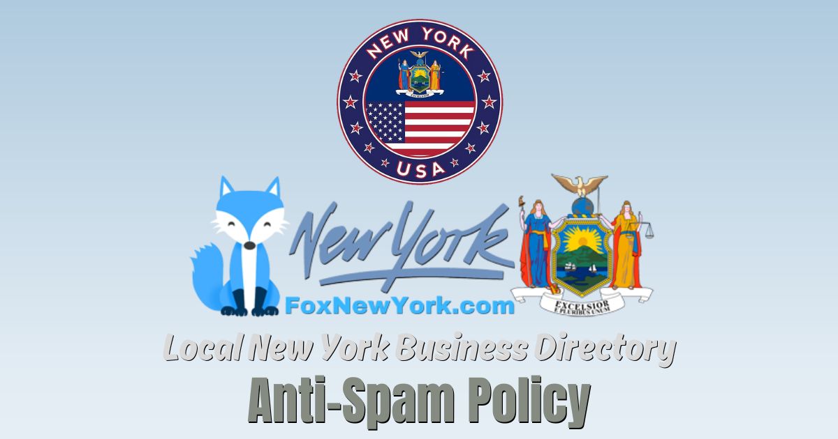 Anti Spam Policy FoxNewYork.com