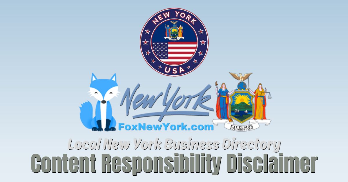 User-Generated Content Responsibility Disclaimer FoxNewYork.com